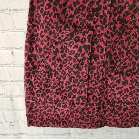 Vanilla Star Skirt Overalls velvet cheetah print - Picture 5 of 8